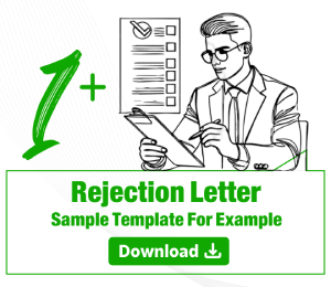 1 Plus Rejection Letter Sample Template For Example