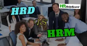 Difference between HRD and HRM