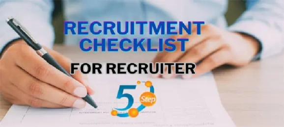 5 Step Recruitment Checklist