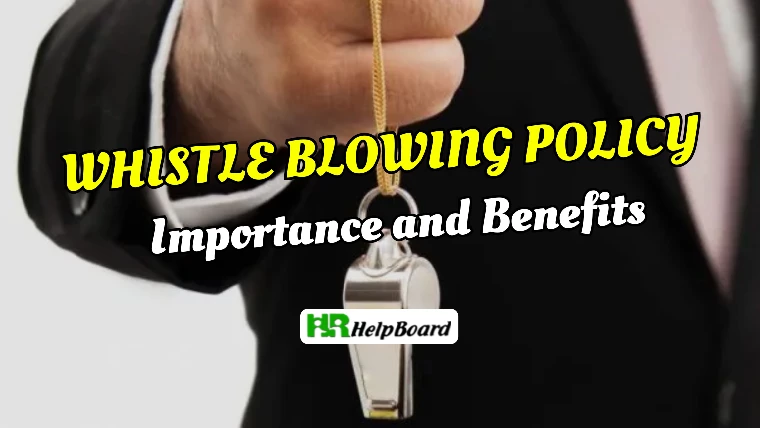 importance of whistle blowing policy - HR Help Board