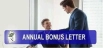 Annual Bonus Letter by HR Help Board