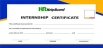 Internship Certificate by HR Help Board