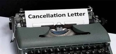 Cancellation Letter by HR Help Board