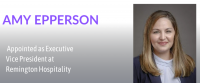 Amy Epperson appointed as Executive Vice President of Human Resources at Remington Hospitality