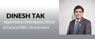 Canara HSBC Life Insurance Appoints Dinesh Tak as Chief Agency Officer