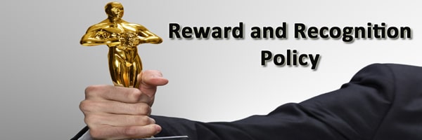 Rewards And Recognition Policy How To Reward Employees Types Of