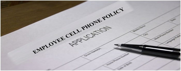 Cell Phone Policy -hrhelpboard